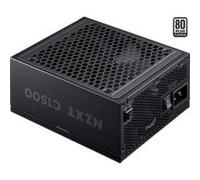 NZXT C1500 Platinum ATX 3.1 | Bloc d'alimentation pour Ordinateur de Jeu entièrement modulaire et Silencieux | 1 500 W | 80 Plus Platinum| Deux connecteurs 12 V-2x6 | Mode zéro Ventilateur | Noir