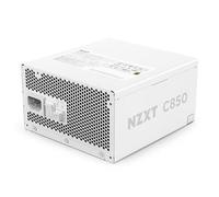 NZXT C850 Gold ATX 3.1 - Alimentation PC Gaming entièrement modulaire à faible bruit - 850 Watts - 80 PLUS Gold - Connecteur 12V-2x6 - Mode zéro ventilateur - Condensateurs 100% japonais - Blanc