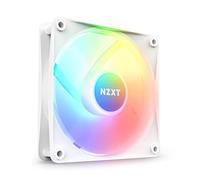 NZXT F120 RGB Core - RF-C12SF-W1 - Ventilateur RGB de 120 mm monté sur moyeu - Pression statique et circulation d'air élevées - Palier hydrodynamique - Commande MLI - Blanc