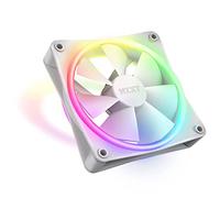 NZXT F120 RGB Duo - Ventilateur RGB Double Face 120mm - 20 LEDs Adressables Individuellement - Flux d'air équilibré et pression statique - Roulement dynamique fluide - Contrôle PWM - Coins en