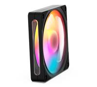 NZXT F120 RGB - Ventilateur de boîtier PC 120mm PWM RGB, 8 LEDs - Noir