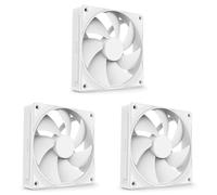 NZXT F120P | Ventilateur à pression statique de 120 mm pour boîtier de PC | Idéal pour les radiateurs et les dissipateurs thermiques | Pression statique élevée | Paliers hydrodynamiques | Blanc