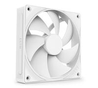 NZXT F120P | Ventilateur à Pression Statique de 120 mm pour boîtier de PC | Idéal pour Les radiateurs et Les dissipateurs Thermiques | Pression Statique élevée | Paliers hydrodynamiques | Blanc