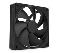 NZXT F120P | Ventilateur à pression statique de 120 mm pour boîtier de PC | Idéal pour les radiateurs et les dissipateurs thermiques | Pression statique élevée | Paliers hydrodynamiques | Noir