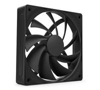 NZXT F120Q | Ventilateur silencieux de 120 mm pour boîtier de PC | Entrée ou sortie | Structure biseautée pour un air concentré | Paliers hydrodynamiques | Bruit faible | Commande MLI | Noir