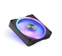 NZXT F120U Ultra RGB - Ventilateur PWM 120 mm pour boîtier PC - Éclairage RGB multi-zone - Ultra-silencieux sous 37 dBA - Palier hydrodynamique - Compatible NZXT CAM - Noir