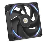 NZXT F120X Ventilateur Performance - 120mm PWM RGB PC - Flux & pression max - Faible bruit - Cadre & pales LCP - Palier magnétique à fluide dynamique - Noir