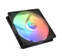 NZXT F140 RGB Core - RF-C14SF-B1 - Ventilateur RGB de 140 mm monté sur moyeu - Pression statique et circulation d'air élevées - Palier hydrodynamique - Commande MLI - Noir