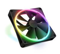 NZXT F140 RGB Duo - RF-D14SF-B1 - Ventilateur RGB double LED de 140 mm - 20 LED configurables individuellement - Airflow et pression statique équilibrées - Commande PWM - Noir