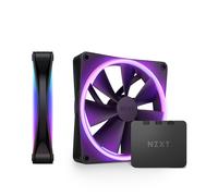 NZXT F140 RGB DUO Twin Pack Boitier PC Ventilateur 14 cm Noir 2 pièce(s)