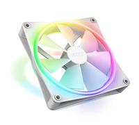NZXT F140 RGB Duo - Ventilateur RGB Double Face 140mm - 20 LEDs Adressables Individuellement - Flux d'air équilibré et Pression Statique - Roulement Dynamique Fluide - Contrôle PWM - Coins en
