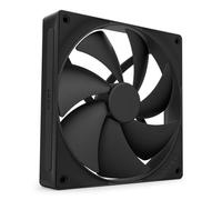 NZXT F140P | Ventilateur à pression statique de 140 mm pour boîtier de PC | Idéal pour les radiateurs et les dissipateurs thermiques | Pression statique élevée | Paliers hydrodynamiques | Noir