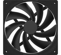 NZXT F140Q | Ventilateur Silencieux de 140 mm pour boîtier de PC | Entrée ou Sortie | Structure biseautée pour Un air concentré | Paliers hydrodynamiques | Bruit Faible | Commande MLI | Noir