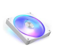 NZXT F140U Ultra - Ventilateur 140mm PWM Multi-Zone RGB - Blanc | Ventilateur Ultra RGB 140mm, éclairage multizone et refroidissement PWM ultra-silencieux. Premium, RGB synchronisé CAM.