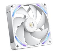 NZXT F140X Ventilateur Performance - 140mm PWM RGB PC - Flux & pression max - Faible bruit - Cadre & pales LCP - Palier magnétique à fluide dynamique - Blanc