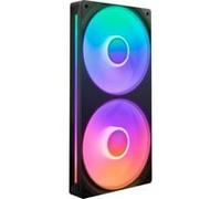 NZXT Unité de ventilation F240 RGB Core – 240 mm, 2×120 mm RVB, 8 LED aRGB – Noir