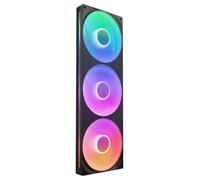 Ventilateur Boîtier PC NZXT F420 RGB Core 140mm, 500-2000 RPM, 98.61 CFM, 3.2 mmH2O, FDB, LED RGB, 8-Pin, Noir, (3x140x26mm)