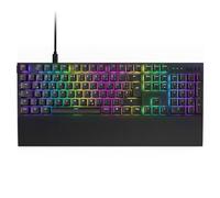 NZXT Function 2-2024 Clavier de jeu optique pleine grandeur, RVB éclairé, taux d'interrogation 8K, commutateurs optiques linéaires, actionnement réglable, remplaçable à chaud, Noir DE (QWERTZ)