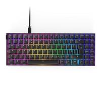 NZXT Function 2-2024 Clavier de jeu optique pleine grandeur, RVB éclairé, taux d'interrogation de 8 K, commutateurs optiques linéaires, actionnement réglable, remplaçable à chaud, Blanc EN (QWERTY)