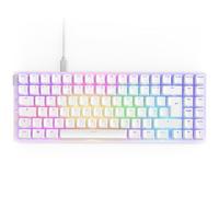 NZXT Function 2 MiniTKL - Clavier de jeu optique compact sans clé 2024 - RVB éclairé - Taux de polling 8K - Commutateurs optiques linéaires - Actionnement réglable - Hot-Swap - Noir EN (QWERTY)