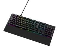 NZXT Function Clavier mécanique Gamer pour PC - Éclairant - Switches RGB linéaires compatibles MX remplaçables à Chaud - Clavier Gamer - Noir FR (AZERTY)