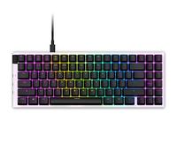 NZXT Function Mini TKL 2022 Clavier de Jeu mécanique pour PC - Lumineux - Commutateurs RVB linéaires - Interrupteurs compatibles MX - Échange à Chaud - Coque en Aluminium - Noir - US (QWERTY)