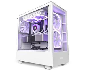 NZXT H5 Elite Midi Tower Blanc
