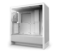 NZXT Boîtier PC H5 Flow – Flux d'air élevé, 2 ventilateurs 120 mm inclus, rad. avant 360 mm – Blanc