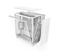 NZXT H7 Flow 2024 All White H7 Flow - 2024 - Boîtier moyen tour - Blanc - Fenêtre