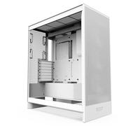NZXT H7 Flow - Boîtier PC ATX Moyen Format - Refroidissement Optimal - 3 Ventilateurs 120 mm - Radiateur 420 mm - Gestion des câbles - Blanc