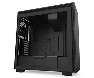 NZXT H710 - Boîtier de Jeu PC ATX Mid Tower - Port USB Type-C en façade - Panneau latéral en Verre trempé à dégagement Rapide - Système de Gestion des câbles - Refroidissement par Eau - Construction