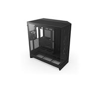 NZXT Boîtier moyen-tour H9 Flow CM-H92FB-01 double chambre, panneaux en verre trempé Noir