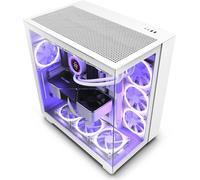 NZXT H9 Flow Verre trempé ATX Semitower USB-C/3.2 Blanc