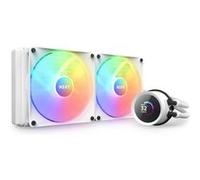 NZXT Refroidisseur de liquide tout-en-un Kraken 280 RGB – Écran LCD, 14 cm, AM5/1700, Blanc
