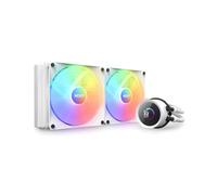 NZXT Kraken 280 RGB - Refroidisseur liquide AIO pour processeur - Radiateur 280 mm - 2x 140mm - PWM 500-1500 RPM - Blanc - Sockets Intel/AMD