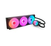 NZXT Kraken Core 360 RGB - Kit de refroidissement liquide pour processeur, radiateur 360mm, 3x120mm, 500-2400 RPM, 75.05 m³/h, sockets LGA 1700/1200/115x/AM5/AM4