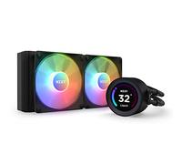 NZXT Refroidisseur AIO Kraken Elite 240 RGB RL-KR24E-B1 240mm Écran LCD 2,36" Personnalisable Noir