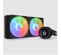 NZXT Refroidisseur liquide AIO Kraken Elite 280 RGB RL-KR28E-B1 Écran 2,36" 2x F140 RGB Noir