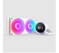 NZXT Refroidisseur AIO Kraken Elite 280 RGB – Écran LCD 2,36'' 2 ventilateurs F140 RGB Blanc