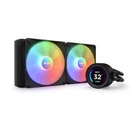 NZXT Refroidisseur liquide AIO Kraken Elite 280 RGB RL-KR28E-B1 Écran 2,36" 2x F140 RGB Noir