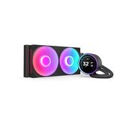 NZXT Kraken Elite 280 RGB - Refroidisseur liquide AIO pour processeur, radiateur 280mm, 2x140mm, 500-2000 RPM, 98.61 CFM, compatible Intel/AMD