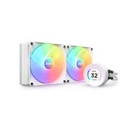 NZXT Kraken Elite 280 RGB - RL-KR28E-W1 - Refroidisseur pour processeur AIO de 280 mm - Écran LCD de 2,36 pouces personnalisable. Pompe haute performance - 2 ventilateurs F140 RGB Core - Blanc