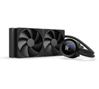 NZXT Refroidisseur liquide CPU Kraken Plus 240 - Radiateur 240mm, Écran LCD 1,54" - Noir
