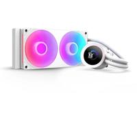 NZXT Kraken Plus 240 RGB - Refroidisseur CPU AIO 240mm, LCD - Blanc