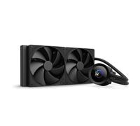 NZXT Refroidisseur liquide AIO Kraken Plus 280 – Radiateur 280mm, 2x F140P, Écran LCD 1,54" Noir