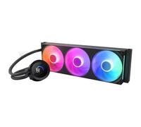 NZXT Refroidisseur AIO Kraken Plus 360 RGB - Radiateur 360 mm, F360 RGB, Écran LCD 1,54" - Noir