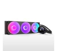 NZXT Kraken Plus 360 RGB - Refroidisseur Liquide AIO pour CPU - Radiateur 360mm - Ventilateur à Cadre Unique F360 RGB - Écran LCD carré 1,54" - AMD® AM5, AM4 - Intel® LGA 1851/1700, 1200/115X - Noir