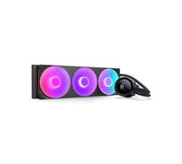 NZXT Kraken Plus 360 RGB : Refroidisseur liquide AIO pour processeur (Sockets LGA 115x/1200/1700/1851 & AM4/AM5), Radiateur 360mm, 500-2400 RPM, RGB, Écran LCD intégré
