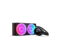 NZXT Kraken Plus RGB 240 - Refroidisseur liquide AIO pour CPU, radiateur 240mm, 2x120mm FDB, 500-2400 RPM, LGA 115x/1200/1700/AM4/AM5
