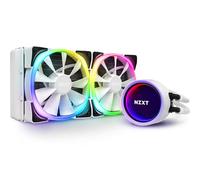 NZXT Kraken X53 RGB 240 mm - Refroidisseur Liquide AIO pour Processeur - Design Miroir à Infini Rotatif - Alimenté par CAM V4 - Connecteur RVB - Ventilateur de Radiateur Aer RGB V2
